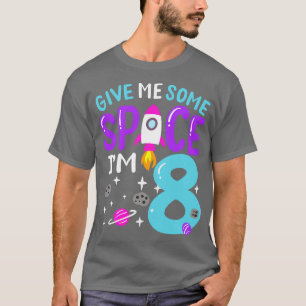 8:e födelsedagsrymdens raketer t shirt