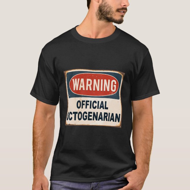 8:e gåvorna från Octogenarian Birthday Long Sleev T Shirt (Framsida)