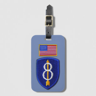 8:e Inf Div Infantry-divisionens veterinärer Bagagebricka