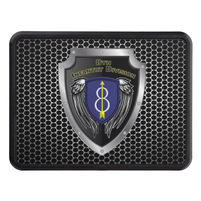 8:e infanteridivisionen "Pathfinder" Shield Dragkroksskydd (Framsidan)