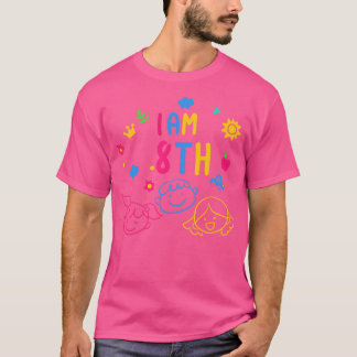 8:e klass Barns födelsedag Childrens dag för pojka T Shirt