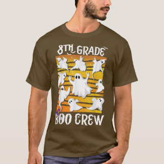 8:e Klass Boo Crew Teacher Student Team Spooky Bab T Shirt