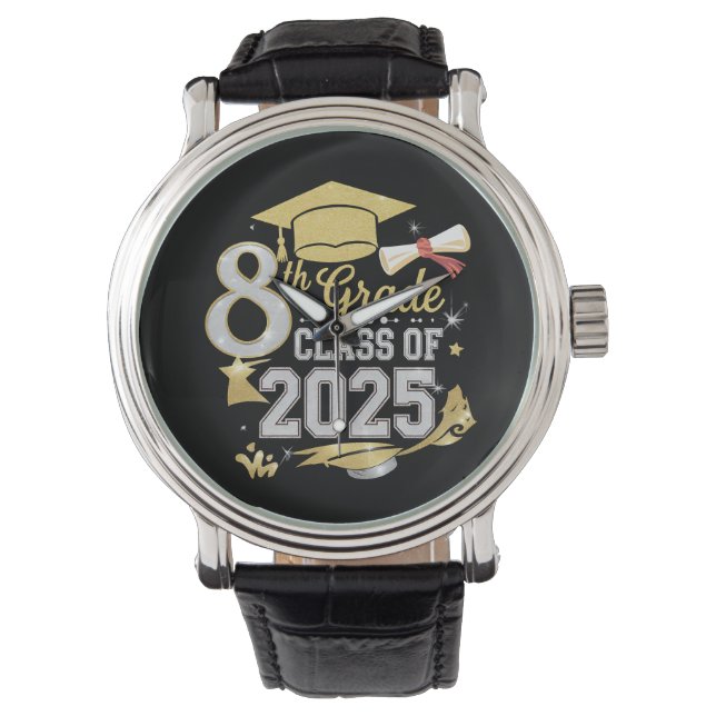 8:e klass klass 2025 examen examen armbandsur (Framsida)