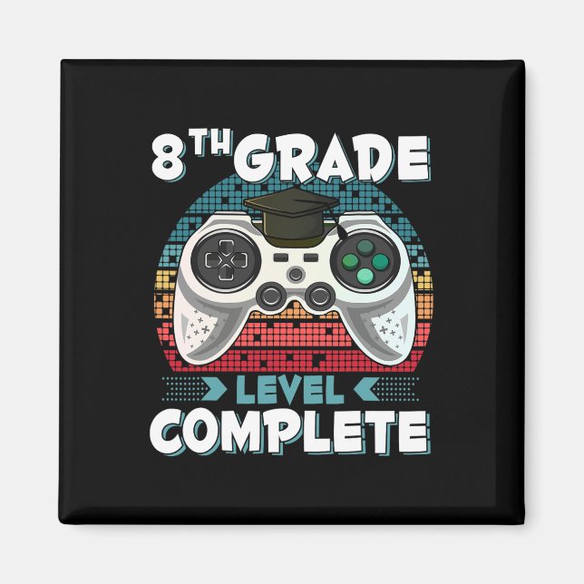 8:e Klass-nivån - fullständig spelare 8:e Klass-gr Magnet (Framsidan)