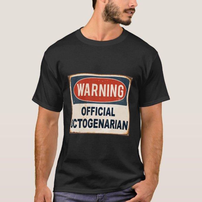 8:e ocetogenariska T Shirt (Framsida)
