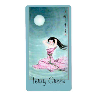 8 Elegant Ex-Libris (namnplåtar)-fästen Fraktsedel