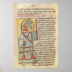 8 f.95v St. John Evangelist Poster