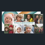 8 Foto - Family Reunion Tack Collage Julkort<br><div class="desc">En roligt-familjeminnet med en ställe för att lägga till 8 foton och inkludera text om hur du kommer åt.</div>