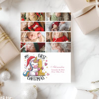 8 Foto Första Baby Jul Rosa Guld Enhörning