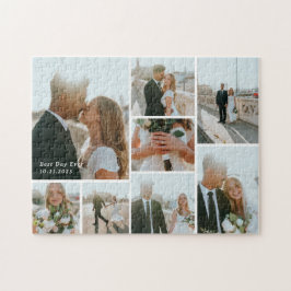 8-Fotogalleriets Anpassningsbar Personlig Puzzle Pussel