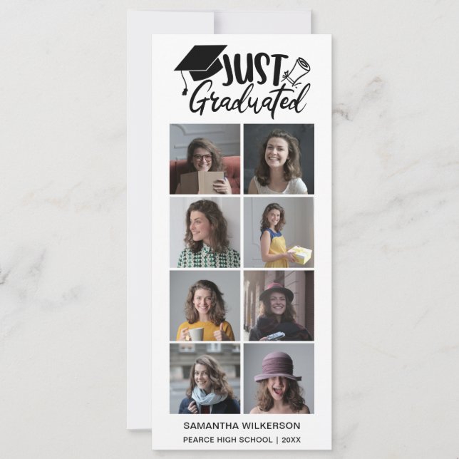 8 Fotokollage endast graderad klass 2023 Meddelande (Framsida)