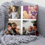 8 Fotokollage-Personlig Kudde<br><div class="desc">8 Photo Collage Family Personlig dekorativ kudde från Ricaso - med 8 fotomallar</div>