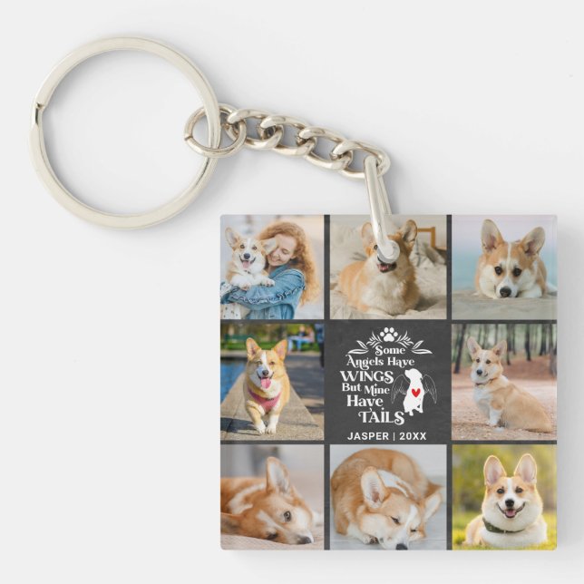 8 Fotokollage Pet Hund Loss-minne (Framsidan)