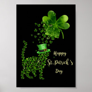 8 irländsk-amerikansk flagga Irland St. Patricks d Poster