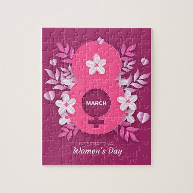 8 March - International Women's Day Pussel (Vertikal)