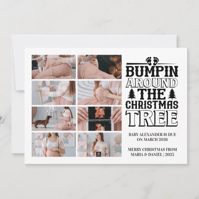 8 Meddelande om Photo Julgran Gravid (Framsida)