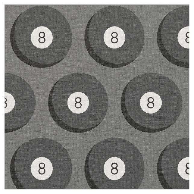 8 miljarder Boll Bassäng Pub Tyg (Närbild)