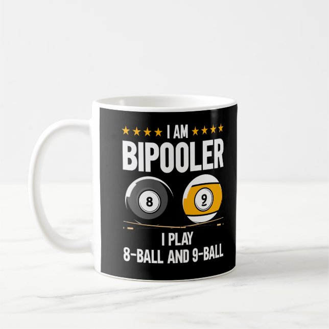 8 miljarder Boll och 9 miljarder Boll Humor Kaffemugg (Vänster)