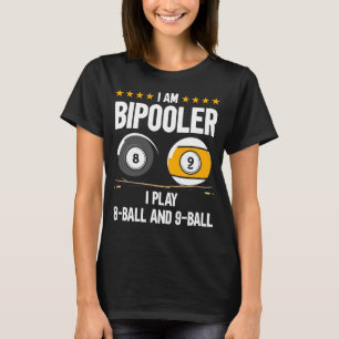 8 miljarder Boll och 9 miljarder Boll Humor T Shirt