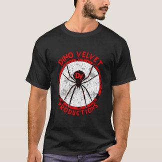 8 mm Dino Velvet Productions Movie T Shirt
