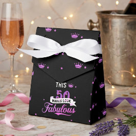 8-pack 50-årspresentförpackningar för henne presentaskar