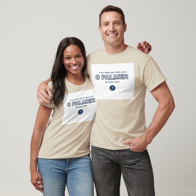 8 Palmer Collegial Logotyp Tee (Unisex)