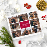 8 Photos Collage Snyggt Script God jul Vykort<br><div class="desc">8 Photos Collage Snyggt Script God jul vykort</div>
