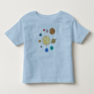 8 Planets Solsystembarn T Shirt