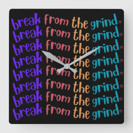 8-radens FTG-klocka Fyrkantig Klocka