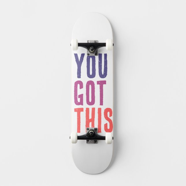 8" Skateboarddäck Mini Skateboard Bräda 18,5 Cm (Framsida)