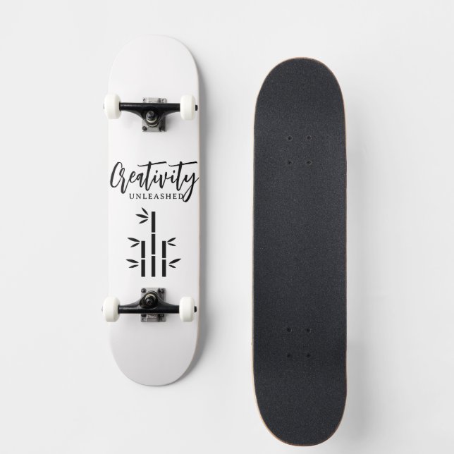 8" Skateboarddeck Mini Skateboard Bräda 18,5 Cm (Framsida)