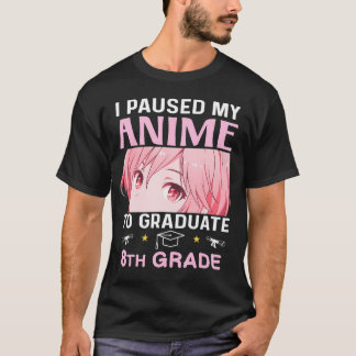 8:te Klass Studenten Anime 2024 Student Mitten Sc T Shirt