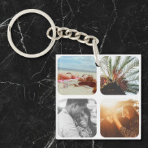 8 Vit Dubbla för fotomall, sida vid sida, rutnätsr