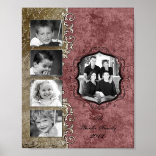 8" x10" 5-kortplatsfamiljerepensionsutbildning för poster