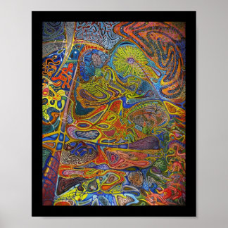 8"x10"-behandling för en skadad hjärna poster