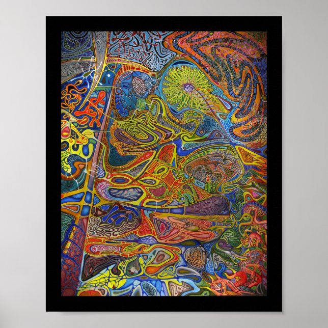 8"x10"-behandling för en skadad hjärna poster (Framsidan)