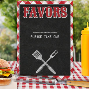8 x 10-bak-födelsedagsfavoriter Bord-tecken Poster