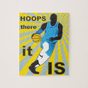 8 x 10-basketpussel för färgblinda barn pussel