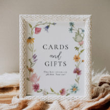 8 x 10-Blommigtars tea-kort och presentkort