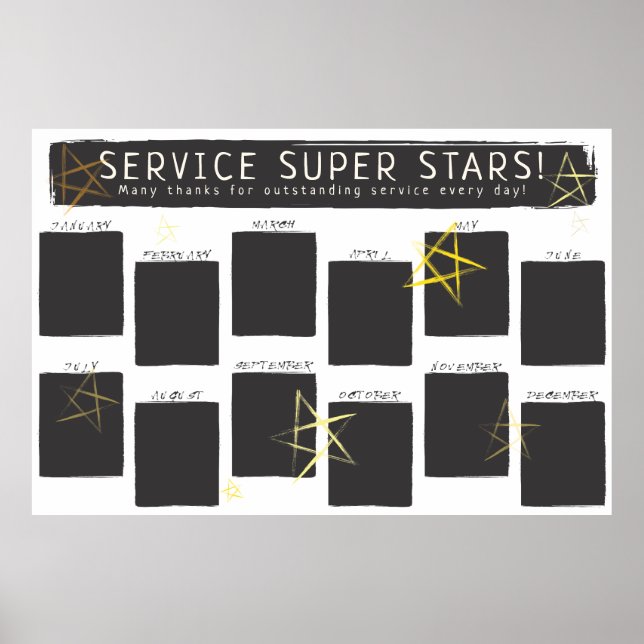 8 x 10 Foton av månadstolkning Poster (Framsidan)