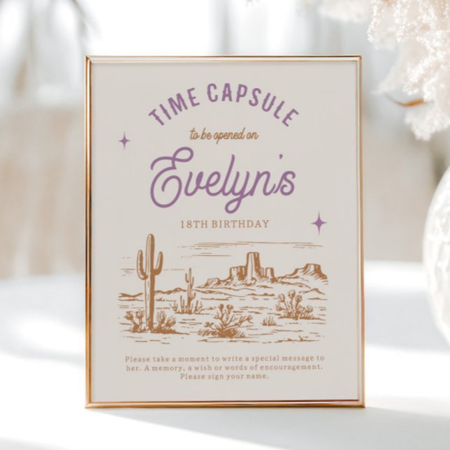 8 x 10 Kapseltecken för cowgirl-tid (Skapare uppladdad)