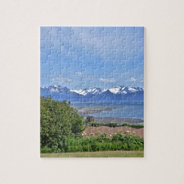 8" x 10" Puzzle of Homer Alaska Pussel (Vertikal)