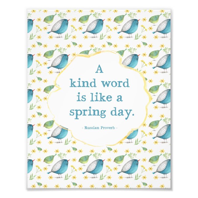 8 x 10 Skriv ut - Offert om indness Fototryck (Framsidan)