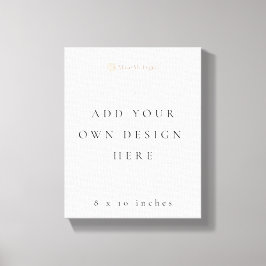 8 x 10 tum Porträtt Canvastryck