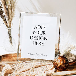 8 x 10-tums Anpassningsbar teckenutskrift, ladda u Poster