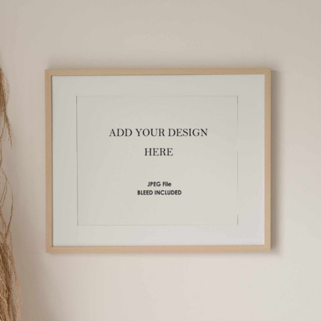 8 x 10-tums Vågrät Poster väggkonst (8x10 art print, 8x10 poster print, horizontal poster, landscape art print, vows art print,)