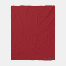 8a000e djup röd- HAMbWG Fleece Blanket, Medium