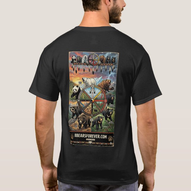 8bearsforever.com t shirt (Baksida)