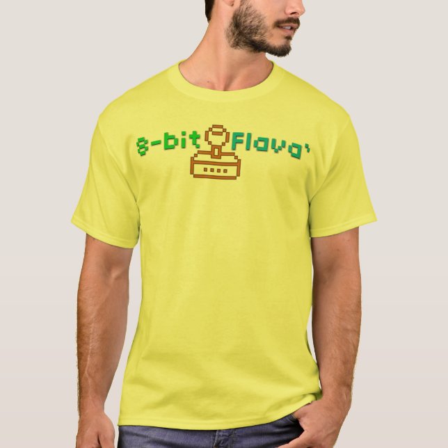 8bit Flava Tee Shirt (Framsida)