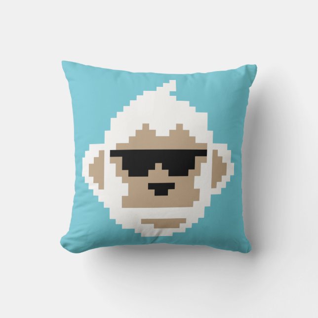 8Bit Monku Kudde (Framsida)